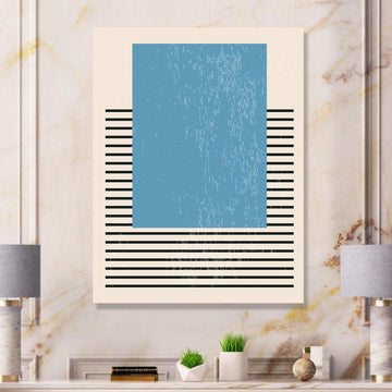 Minimal Geometric Compostions Of Elementary Forms XII - Modern Canvas Wall Art